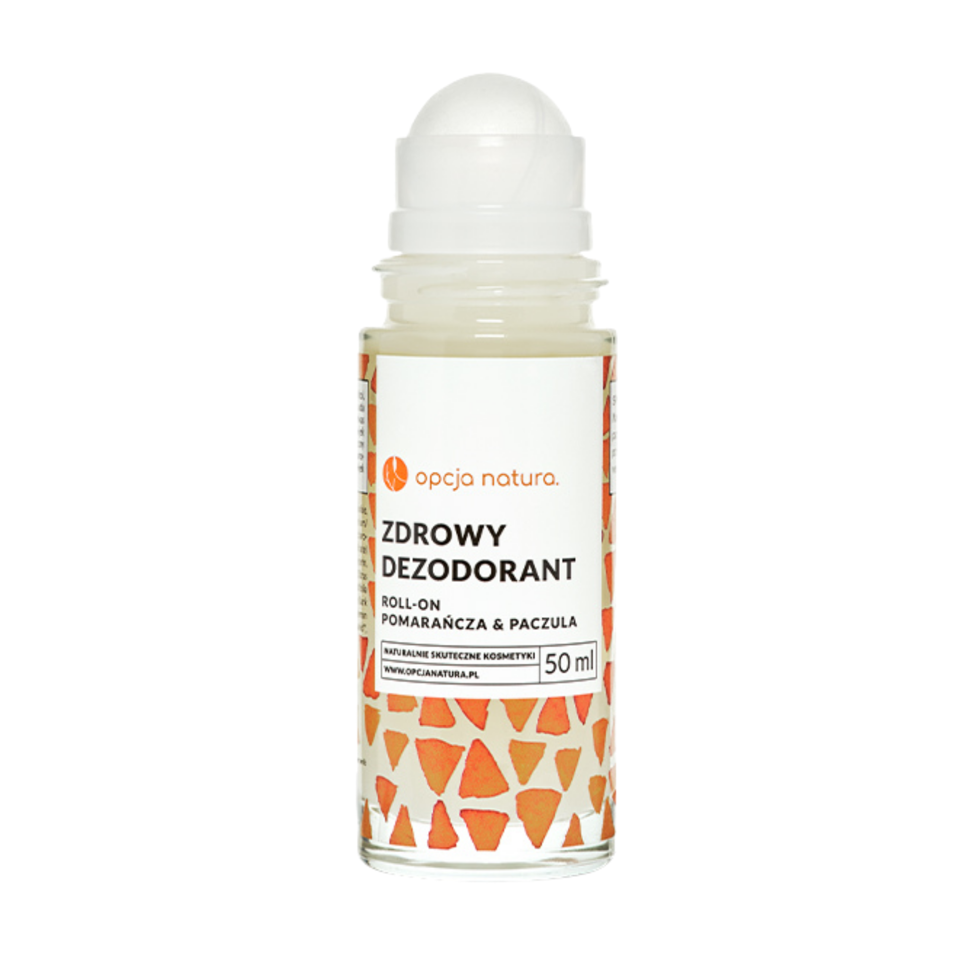 Zdrowy dezodorant roll-on  pomarańcza & paczula