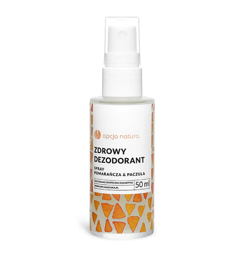 Zdrowy dezodorant SPRAY pomarańcza & paczula 50 ml