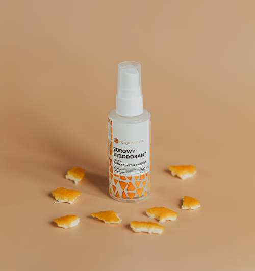 Zdrowy dezodorant SPRAY pomarańcza & paczula 50 ml