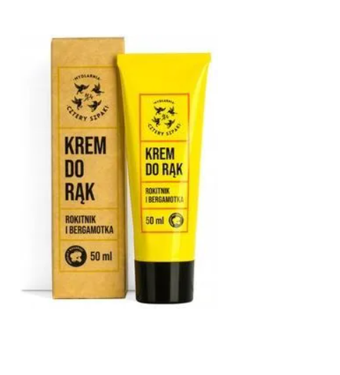 Krem do rąk Rokitnik i Bergamotka