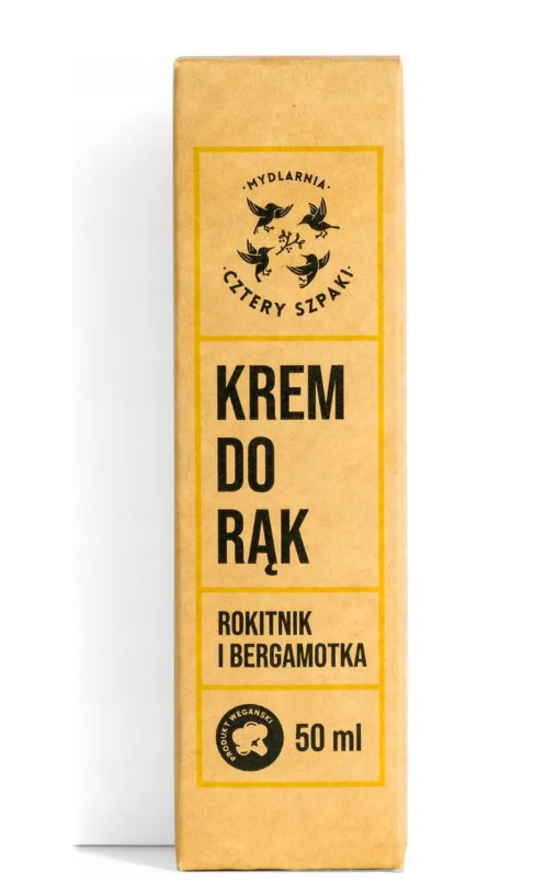 Krem do rąk Rokitnik i Bergamotka