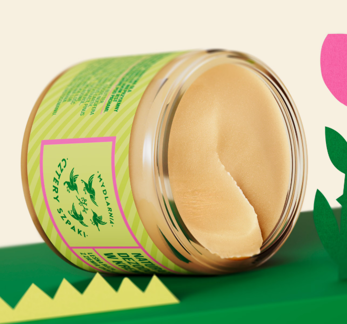 Naturalny dezodorant w kremie - Leśna Róża 60 ml