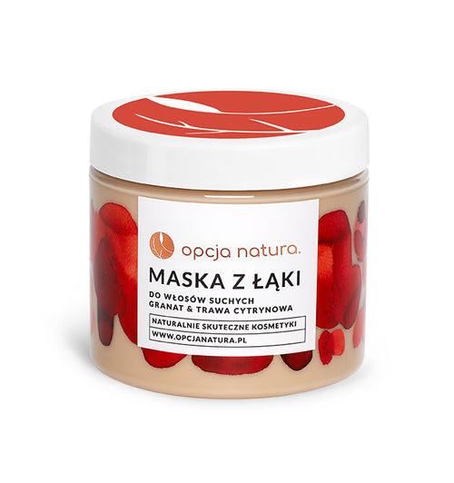 Maska z łąki Granat & trawa cytrynowa do włosów suchych 200 ml