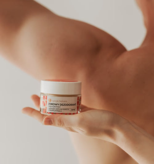 Zdrowy dezodorant pinia & grejpfrut antybakteryjny na bazie sody 50 ml