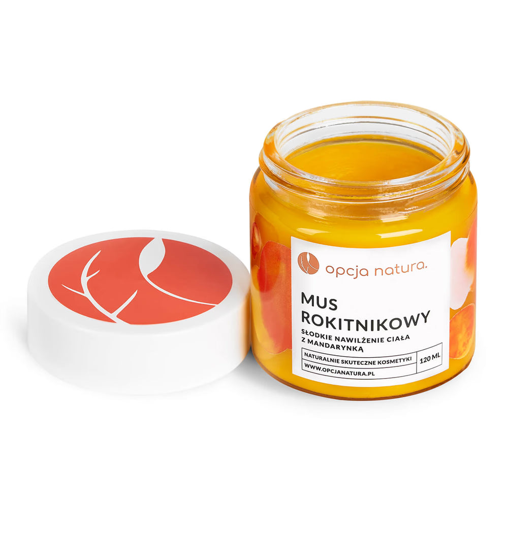 Mus Rokitnikowy Słodkie nawilżenie ciała z mandarynką 120 ml