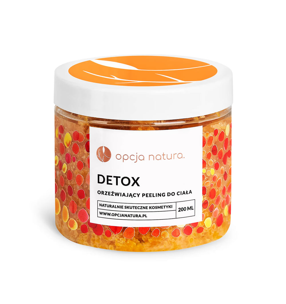 Peeling detox Orzeźwiający peeling do ciała 210 g