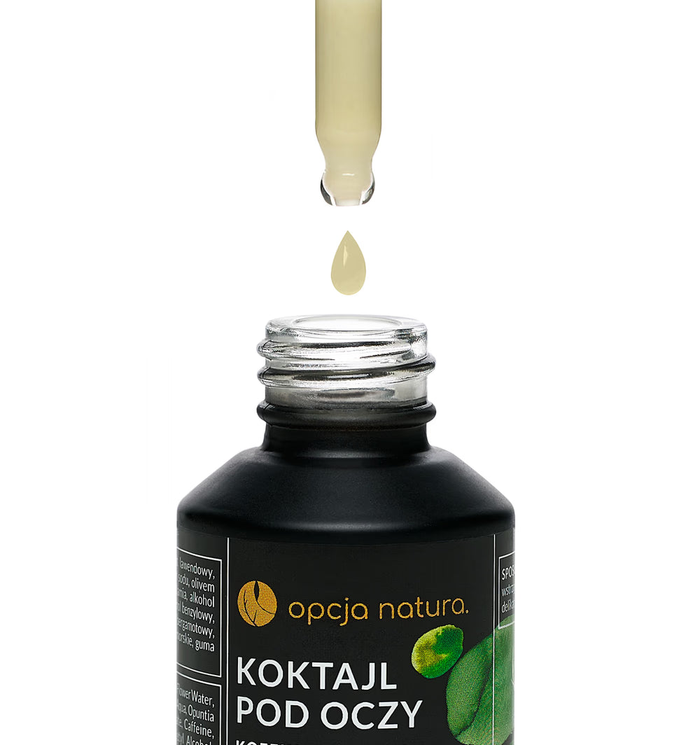 Koktajl pod Oczy Przeciwzmarszczkowe serum Kofeina & Opuncja 30 ml